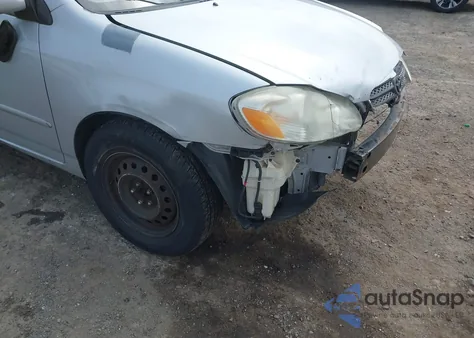 2006 Toyota Corolla Le из США, поврежденный, VIN 2T1BR32E76C656963